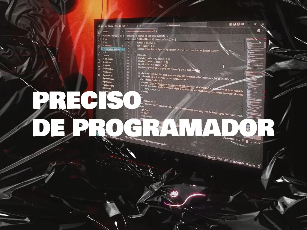 Preciso de Programador